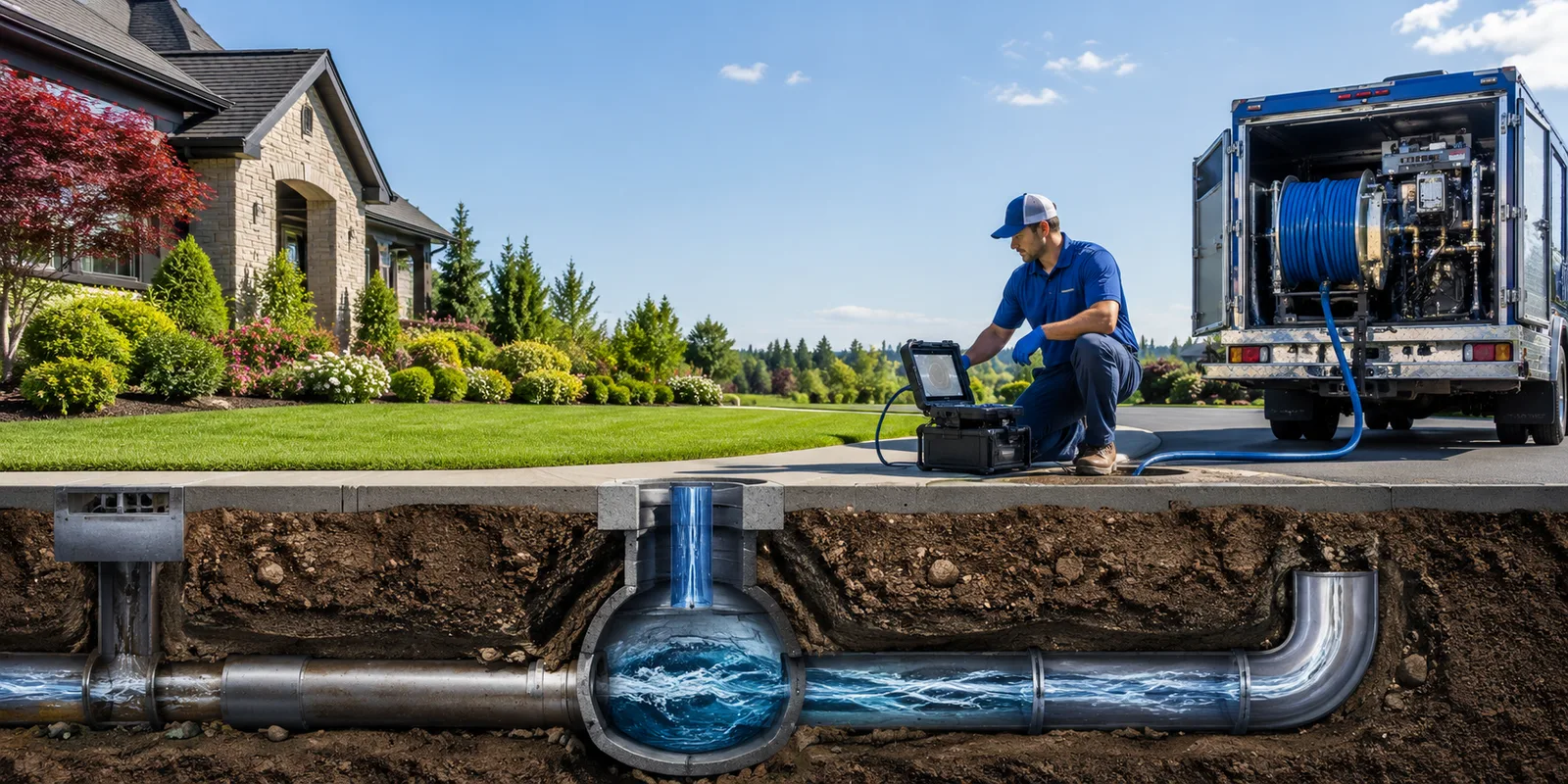 Drainage restoration information for West Manchester, OH